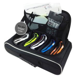 BikeIt Motorcycle Goggles Case Stealth Goggles Carrier GOGBAG09