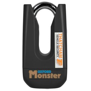 Oxford Monster Motorcycle Disc Lock Black OF32M 1