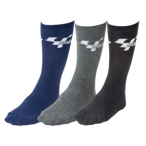 MotoGP Everyday Motorcycle Socks MotoGP Cotton Everyday Socks 3 Pack MGPSOC07