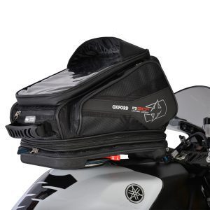 Oxford Q30R Black Motorcycle Tank Bag OL270 1