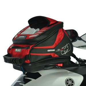 Oxford Q4R Red Motorcycle Tank Bag OL291 1