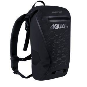 Oxford Aqua V12 Black Motorcycle Backpack Oxford Aqua V12 Motorcycle Backpack Black 1