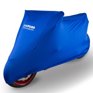 Oxford Protex Indoor Motorcycle Cover Blue CV17 1