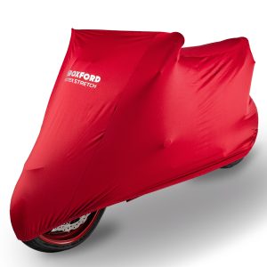 Oxford Protex Indoor Motorcycle Cover Red CV17 1