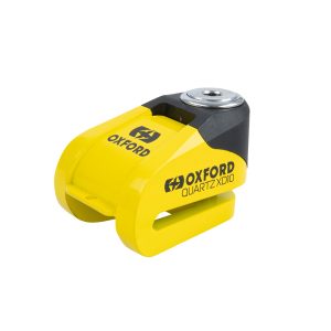 Oxford Quartz XD10 Motorcycle Disc Lock Yellow LK209 1