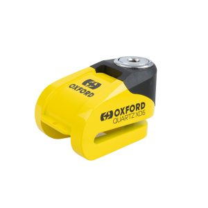 Oxford Quartz XD6 Motorcycle Disc Lock Yellow LK207 1