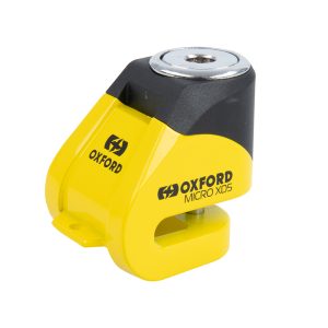 Oxford Scoot XD5 Scooter Disc Lock Yellow LK205 1