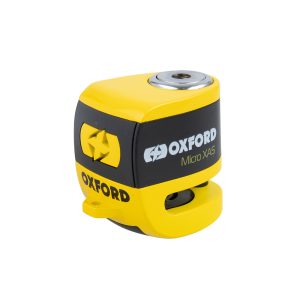 Oxford XA5 Motorcycle Disc Lock Alarm Yellow LK213 1