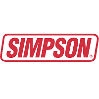 Simpson Venom Plain Full Face Motorcycle Helmet - Matt Black