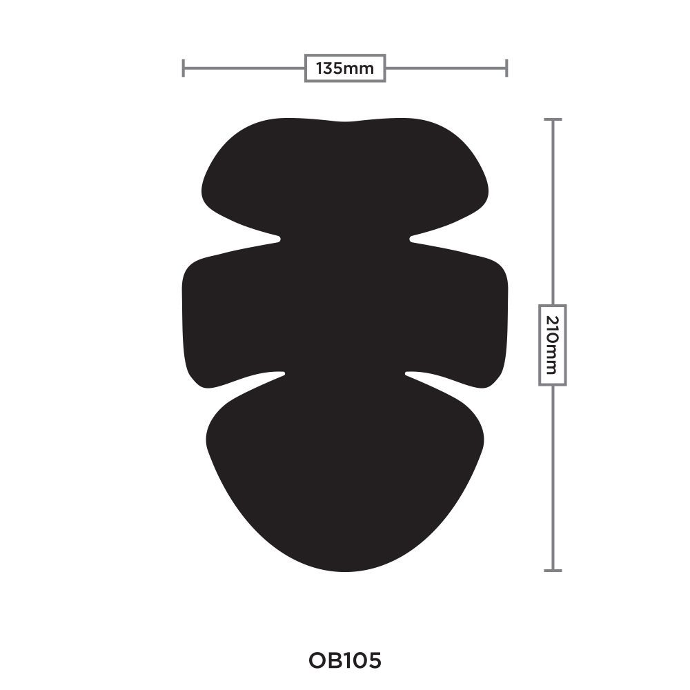 Oxford Level 1 Motorcycle Elbow Protectors OB105 5
