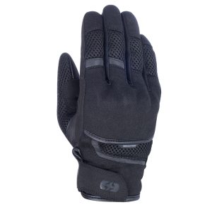 Oxford Brisbane Air Stealth Black Motorcycle Gloves