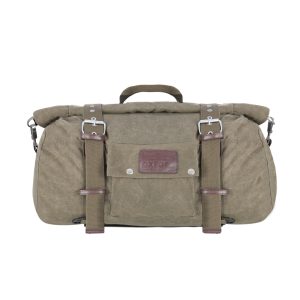 Oxford Heritage Khaki Motorcycle Roll Bag 30L