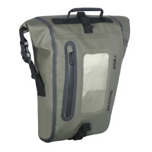 Oxford Aqua M8 Khaki Motorcycle Magnetic Tank Bag Oxford Aqua M8 Khaki Motorbike Tank Bag