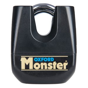 Oxford Monster 11 mm Motorcycle Disc Lock Black OF31 1
