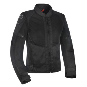 Oxford Iota 1.0 Air Stealth Black Ladies Motorcycle Jacket