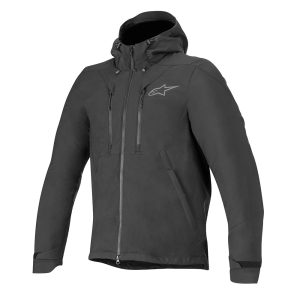Alpinestars Domino Tech Black Motorcycle Hoodie