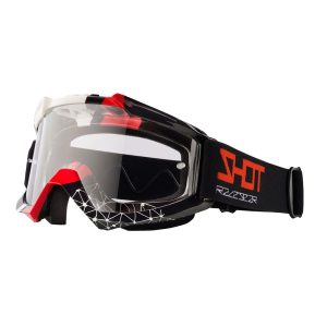Shot Assault Beyond Red Motocross Goggles