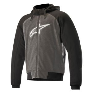 Alpinestars Chrome Sports Anthracite Motorcycle Hoodie