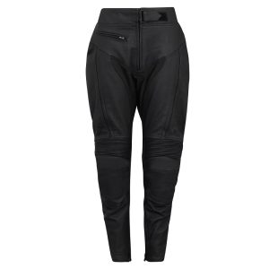 Spada Everider Ladies Leather Motorcycle Trousers Black 1