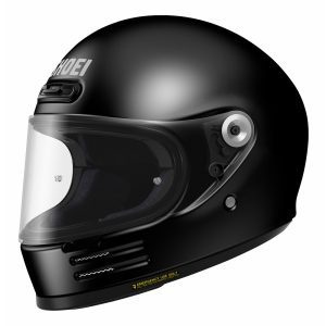 Shoei Glamster Plain Motorcycle Helmet Black
