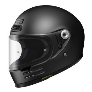 Shoei Glamster Plain Motorcycle Helmet Matt Black 1