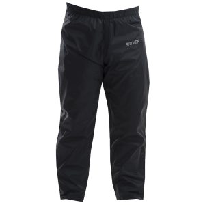 Rayven A1 Waterproof Motorcycle Over Trousers Black 1