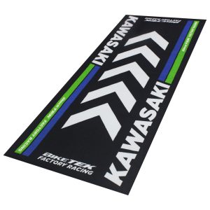 BikeTek Kawasaki Garage Mat GRGMAT64
