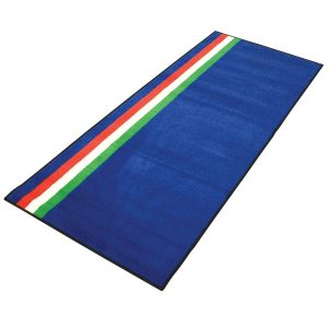 BikeTek Series 3 Italian Flag Motorcycle Garage Mat GRGMAT 52 1