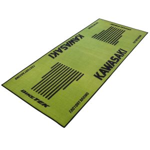 BikeTek Series 3 Kawasaki Motorcycle Garage Mat GRGMAT43 1