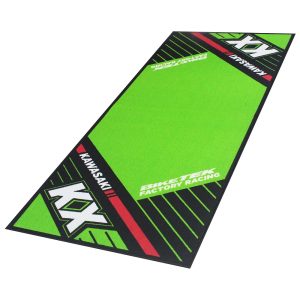BikeTek Series 6 Kawasaki KX Motorcycle Garage Mat GRGMAT83 1