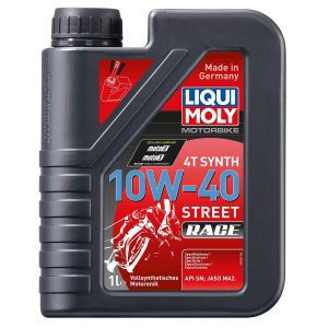 Liqui Moly 4 Stroke 10W-40 Fully Synthetic Street Race Oil 1L LQM20753 1