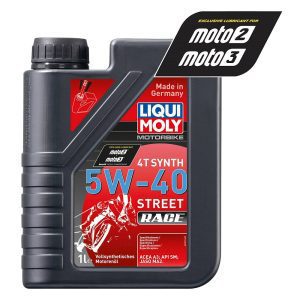 Liqui Moly 4 Stroke 5W-40 Fully Synthetic Street Race Oil 1L LQM2592 1