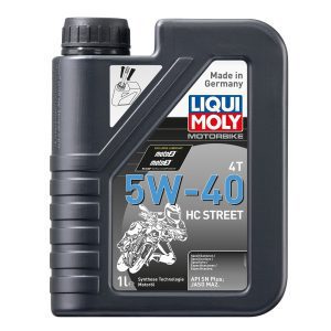 Liqui Moly 4 Stroke 5W-40 Semi Synthetic HC Street Oil 1L LQM20750 1