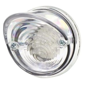 Bike It Flare LED Rear Motorcycle Light Clear RLTLED03