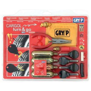 Gryyp Cargol Turn & Go Puncture Kit Bike Car K004