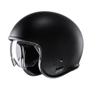 HJC V30 Plain Motorcycle Helmet Matt Black 1