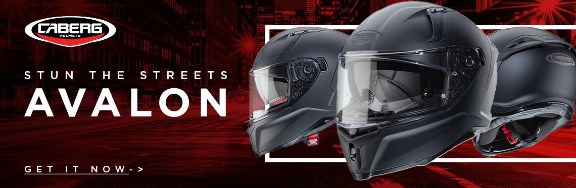 Caberg Avalon Motorcycle Helmet Web Banner
