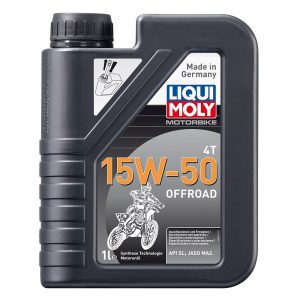Liqui Moly 4 Stroke 15W-50 Fully Synthetic Off Road Race Oil 1L LQM3057 1