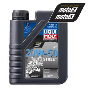 Liqui Moly 4 Stroke 20W-50 Mineral Street Oil 1L LQM1500 1