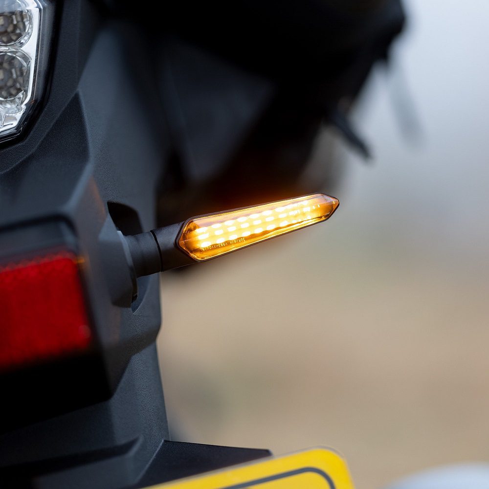 Oxford Nightrider Sequential LED Motorcycle Indicators OX621 Lifestyle 1