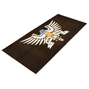 BikeTek Series 3 American Eagle Motorcycle Garage Mat BikeTek Series 3 American Eagle Motorcycle Garage Mat GRGMAT60 1
