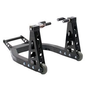 BikeTek Aluminium Box Black Front Paddock Stand PDSR022 1
