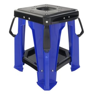 BikeTek Pro MX Ridge Motorcycle Stand Blue PDSMX16 1