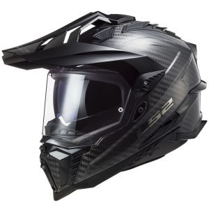 LS2 MX701 Explorer Carbon Plain Motorcycle Helmet LS2 MX701 Explorer Carbon Plain Adventure Motorcycle Helmet 1