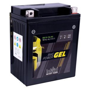 Intact IB14L-A2 51411 Gel Motorcycle Battery IGYB14LA2 1