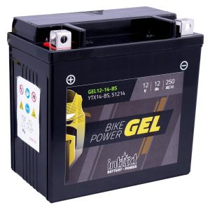 Intact ITX14-BS 51214 Gel Motorbike Battery IGYTX14BS 1