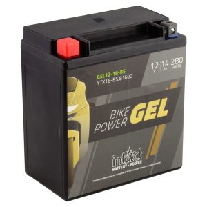 Intact ITX16-BS 81600 Gel Motorcycle Battery IGYTX16BS 1