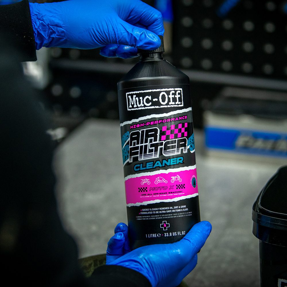 Muc-Off Motorcycle Air Filter Cleaner Lifestyle 3