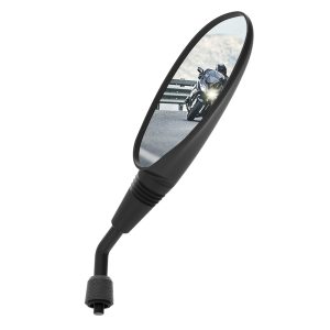 Oxford Oval Motorcycle Mirrors Oxford Oval Left Hand Motorcycle Mirror OX572 1