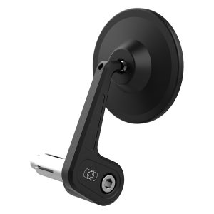 Oxford Street Left Hand Motorcycle Bar End Mirror Black OX535 1
